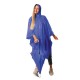 Mantella antipioggia in pvc blu royal personalizzato K18502BL