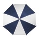 Ombrello golf maxi bianco/blu navy personalizzato K18230B/NY