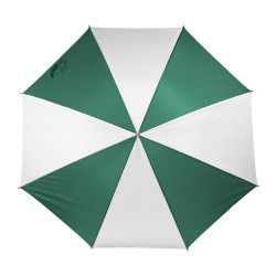 Ombrello golf maxi bianco/verde personalizzato K18230B/V