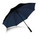 Ombrello golf windproof nero/blu navy personalizzato K18279N/NY