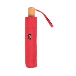 Ombrello windproof mini rosso personalizzato K18282R