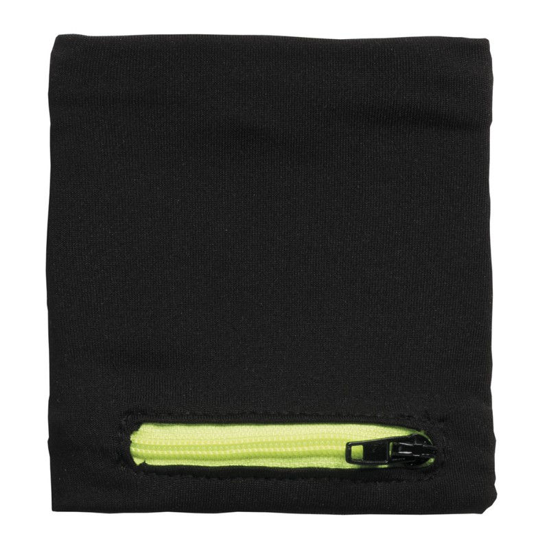 Polsino elasticizzato in lycra nero personalizzato K18107N