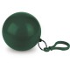 Poncho impermeabile in pe e pvc verde personalizzato K18507V