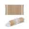 Telo da mare e pareo stile fouta in cotone riciclato beige personalizzato K18128BE