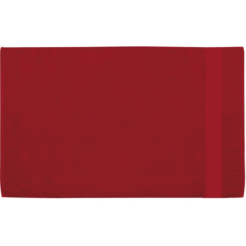 Telo da mare rosso personalizzato K18182R