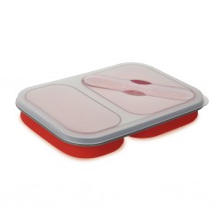 Vaschetta porta vivande in plastica e silicone personalizzato L19002 Vaschetta porta vivande in plastica e silicone personalizzato L19002