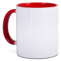 Tazza in ceramica rossa personalizzata L19036R Tazza in ceramica rossa personalizzata L19036R