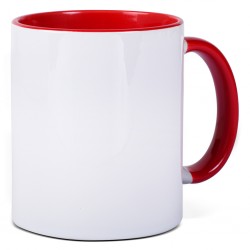Tazza in ceramica rossa personalizzata L19036R Tazza in ceramica rossa personalizzata L19036R