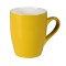 Tazza in ceramica gialla personalizzata L19040G
