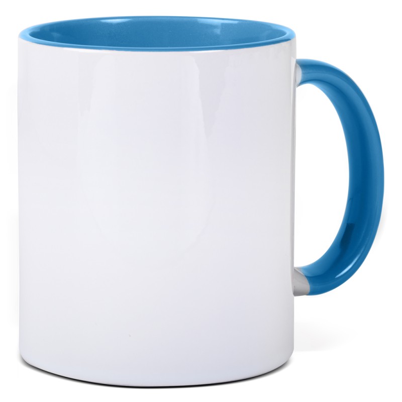 Tazza in ceramica blu sky personalizzata L19036SK