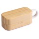 Auricolari bluetooth tws in bamboo personalizzato M20048