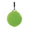 Auricolari in plastica verde acido personalizzato M20042VA
