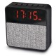 Diffusore bluetooth con orologio e radio fm autoscan in plastica personalizzato M20053