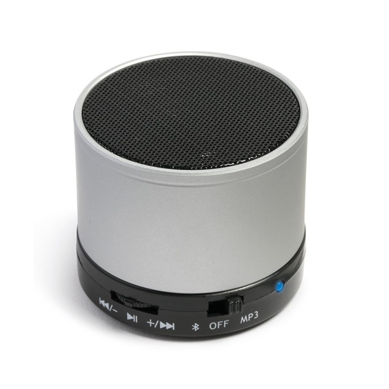 Diffusore bluetooth in alluminio grigio personalizzato M20057GR