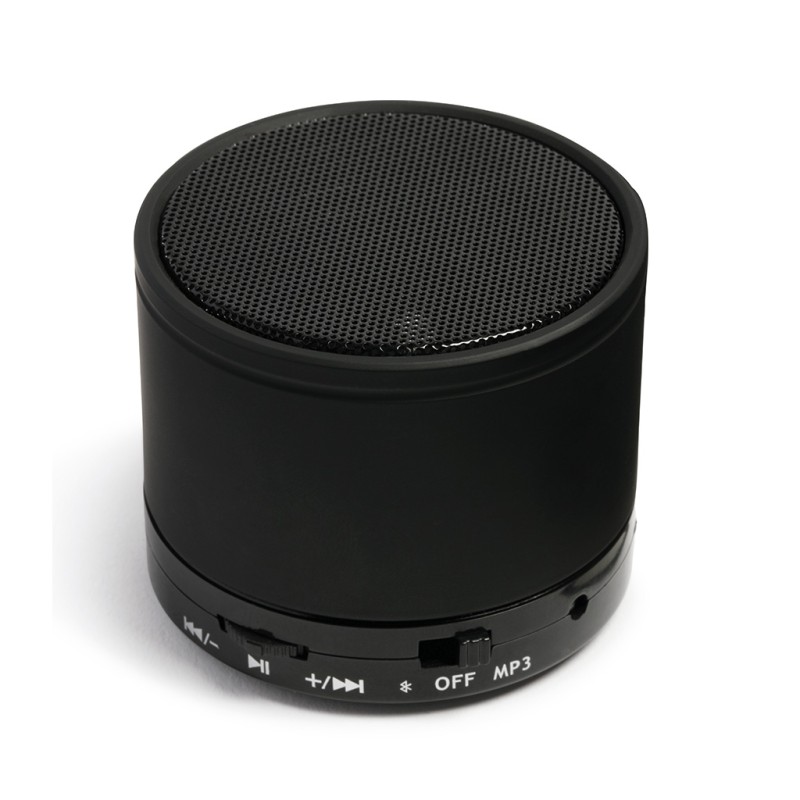 Diffusore bluetooth in alluminio nero personalizzato M20057N