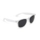 Occhiali da sole in plastica bianco personalizzato O22100B