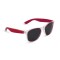 Occhiali da sole in plastica rosso personalizzato O22100R
