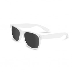 Occhiali da sole in plastica bianco personalizzato O22101B Occhiali da sole in plastica bianco personalizzato O22101B