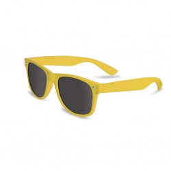 Occhiali da sole in plastica giallo personalizzato O22101G Occhiali da sole in plastica giallo personalizzato O22101G