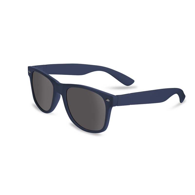Occhiali da sole in plastica blu navy personalizzato O22101NY