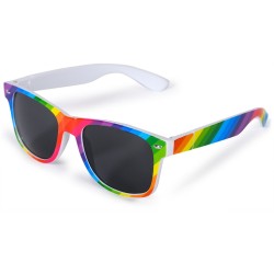 Occhiali da sole arcobaleno in plastica personalizzato O22103 Occhiali da sole arcobaleno in plastica personalizzato O22103