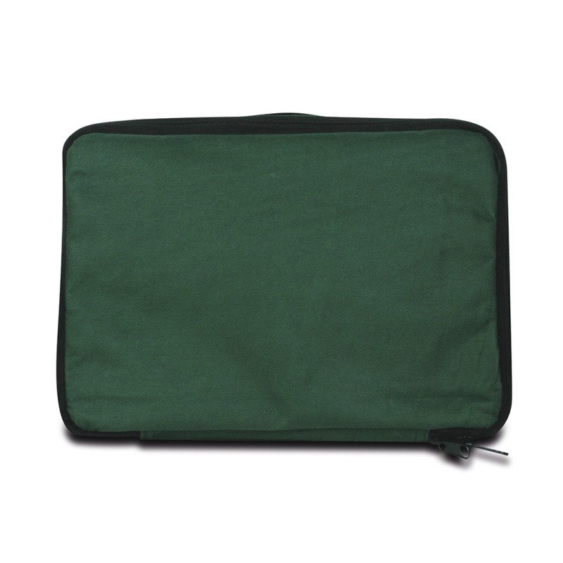 Borsa con ruote verde inglese personalizzata Q24757VI