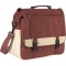 Borsa porta documenti in microfibra e nylon bordeaux personalizzata Q24508BO