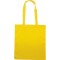 Borsa shopper in cotone gialla personalizzata Q24385G