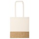 Borsa shopper in cotone natural personalizzata Q24288