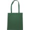 Borsa shopper in cotone verde inglese personalizzata Q24210VI