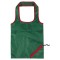 Borsa shopper in poliestere verde/rosso personalizzata Q24265V/R