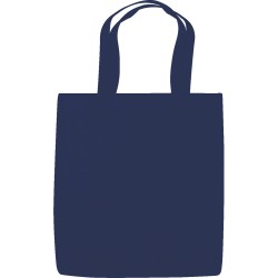 Borsa shopper in tnt blu navy personalizzata Q24223NY