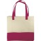 Borsa shopper in tnt fucsia personalizzata Q24221FU