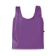 Borsa shopping in poliestere viola personalizzata Q24214VL