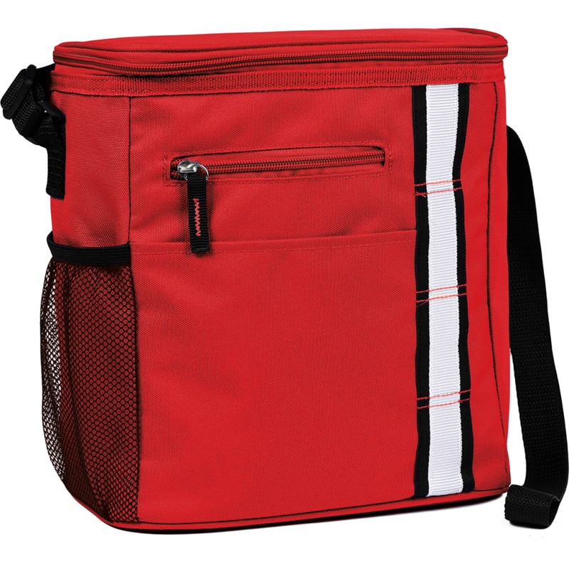 Borsa termica in rpet rossa personalizzata Q24278R