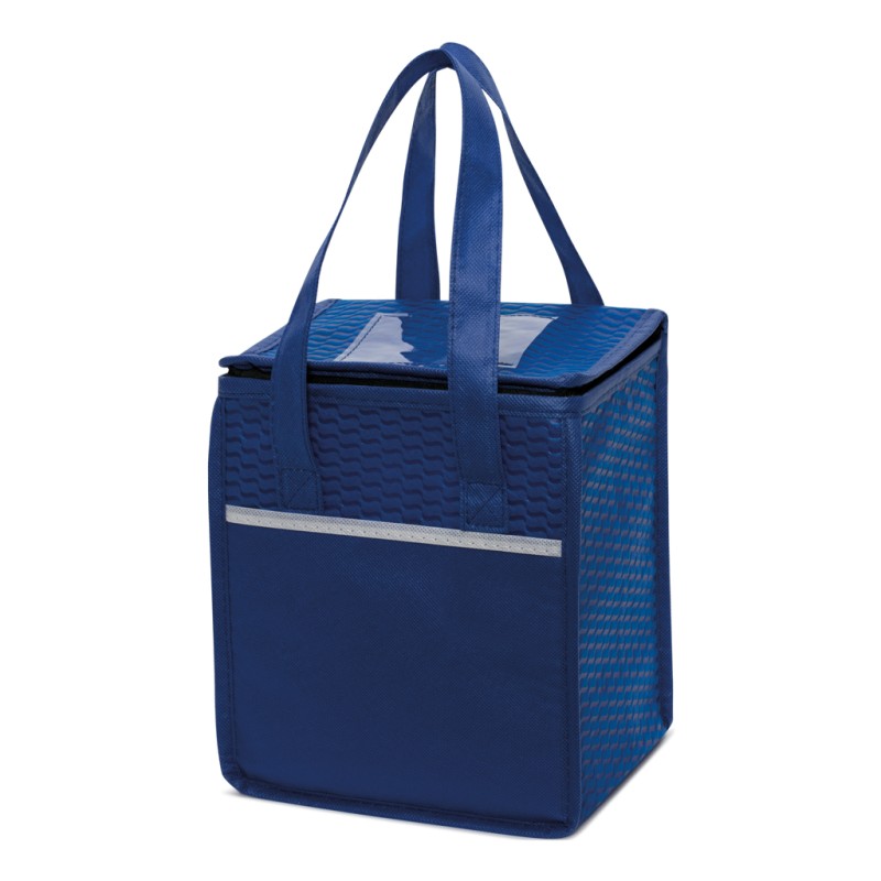 Borsa termica in tnt blu royal personalizzata Q24266BL