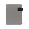 Cartella portablocco in microfibra grigio personalizzato Q24104GR