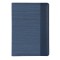Cartella portablocco in nylon e pu blu royal personalizzato Q24109BL