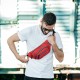 Marsupio multitasche in rpet rosso personalizzato Q24338R