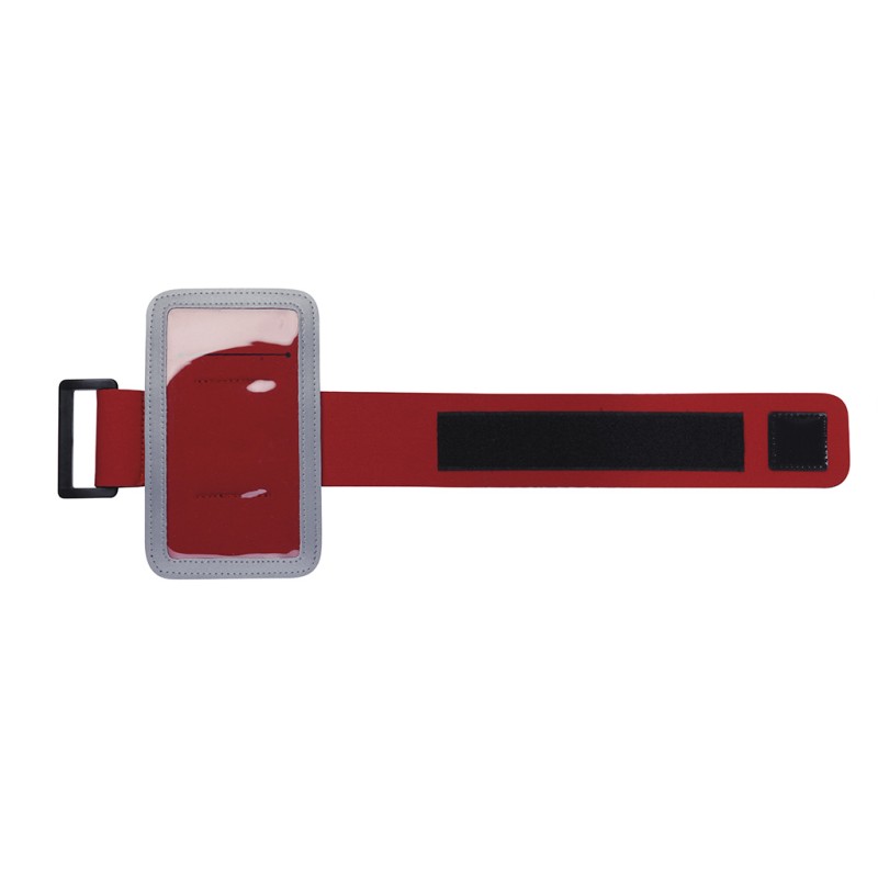 Porta cellulare da braccio in neoprene rosso personalizzato Q24477R