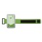 Porta cellulare da braccio in neoprene verde acido personalizzato Q24477VA