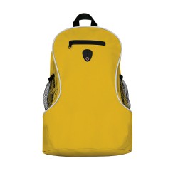 Zaino trekking in poliestere giallo personalizzato Q24012G
