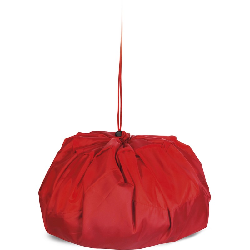 Sacca da cambio in poliestere rosso personalizzato Q24013R Sacca da cambio in poliestere rosso personalizzato Q24013R