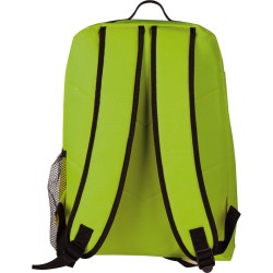 Zaino trekking in poliestere verde acido personalizzato Q24015VA