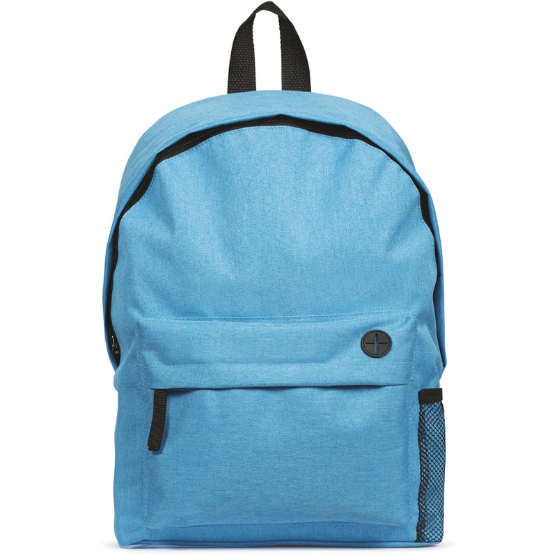 Zaino trekking in poliestere blu sky personalizzato Q24017SK