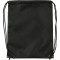 Sacca in poliestere nero personalizzato Q24020N