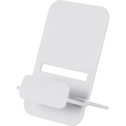 Porta telefono universale in plastica bianco personalizzato Q24032B Porta telefono universale in plastica bianco personalizzato Q24032B
