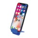 Porta telefono universale in plastica blu royal personalizzato Q24032BL