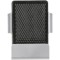 Porta cellulare da auto in plastica e gomma grigio personalizzato Q24033GR