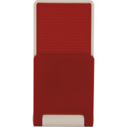 Porta telefono universale in plastica rosso personalizzato Q24043R Porta telefono universale in plastica rosso personalizzato Q24043R